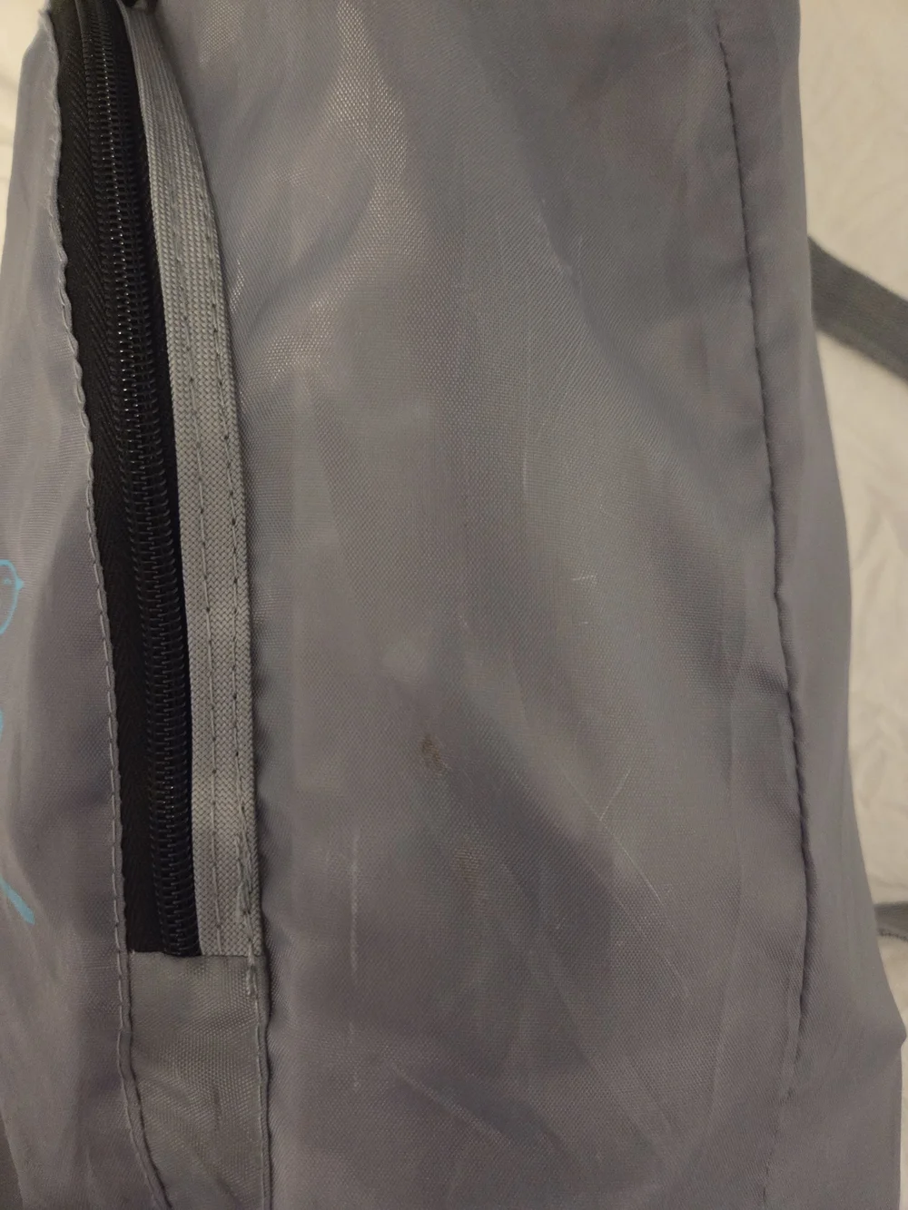 Baby Portable Travel Booster Seat - Gray with Cream Tray